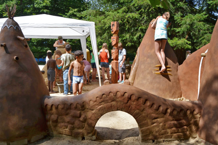 Großes Ferienprogramm im Britzer Garten Makunaima 2017 Bauen und